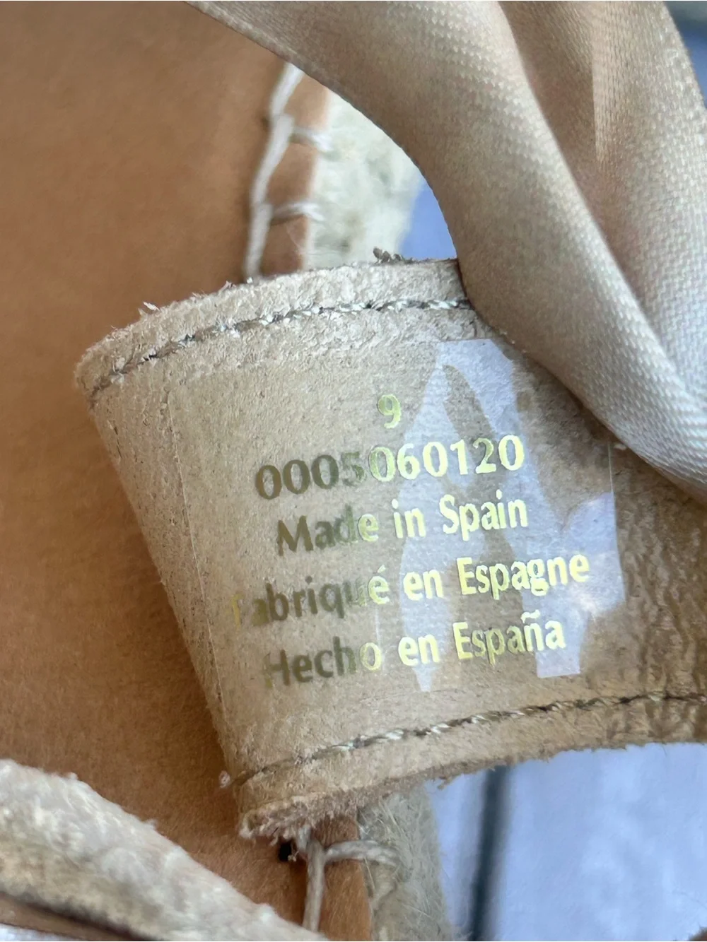 a Free People lace-up espadrille sandal